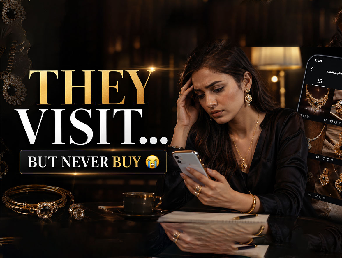 why customers visit jewellery pages but never buy