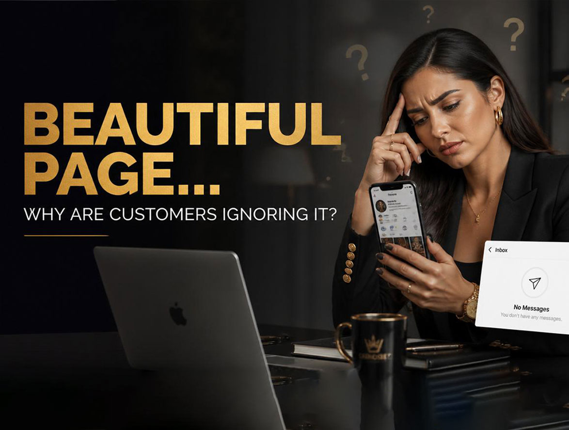 why beautiful instagram pages still do not get customers