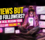 why instagram reels get views but no followers in 2026