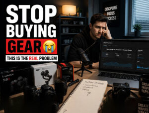 why beginner youtubers waste money on expensive gear