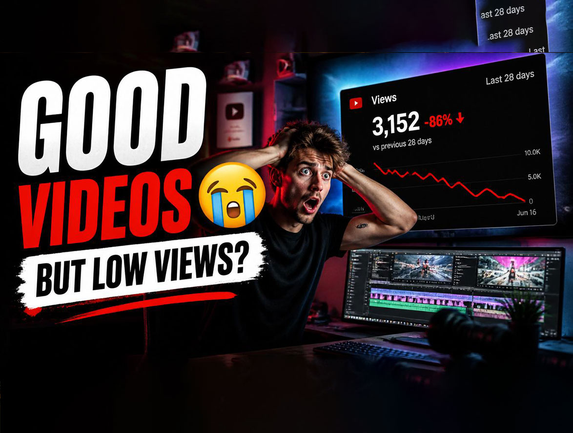 why good videos get low views on youtube
