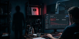 why youtube channel is not growing creator analytics concept