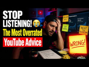 The most overrated YouTube advice creators still believe