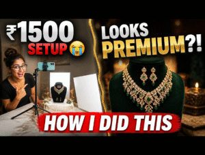 budget jewellery photography setup that looks premium