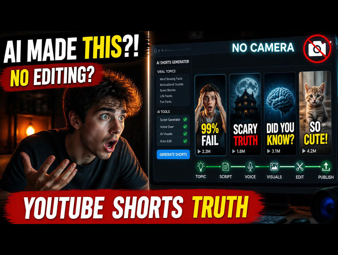 can youtube shorts be created entirely with ai