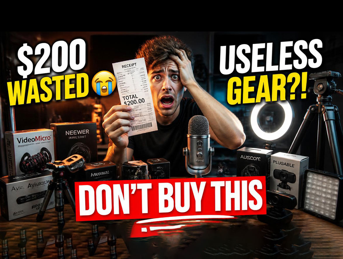 i wasted money on creator gear mistakes