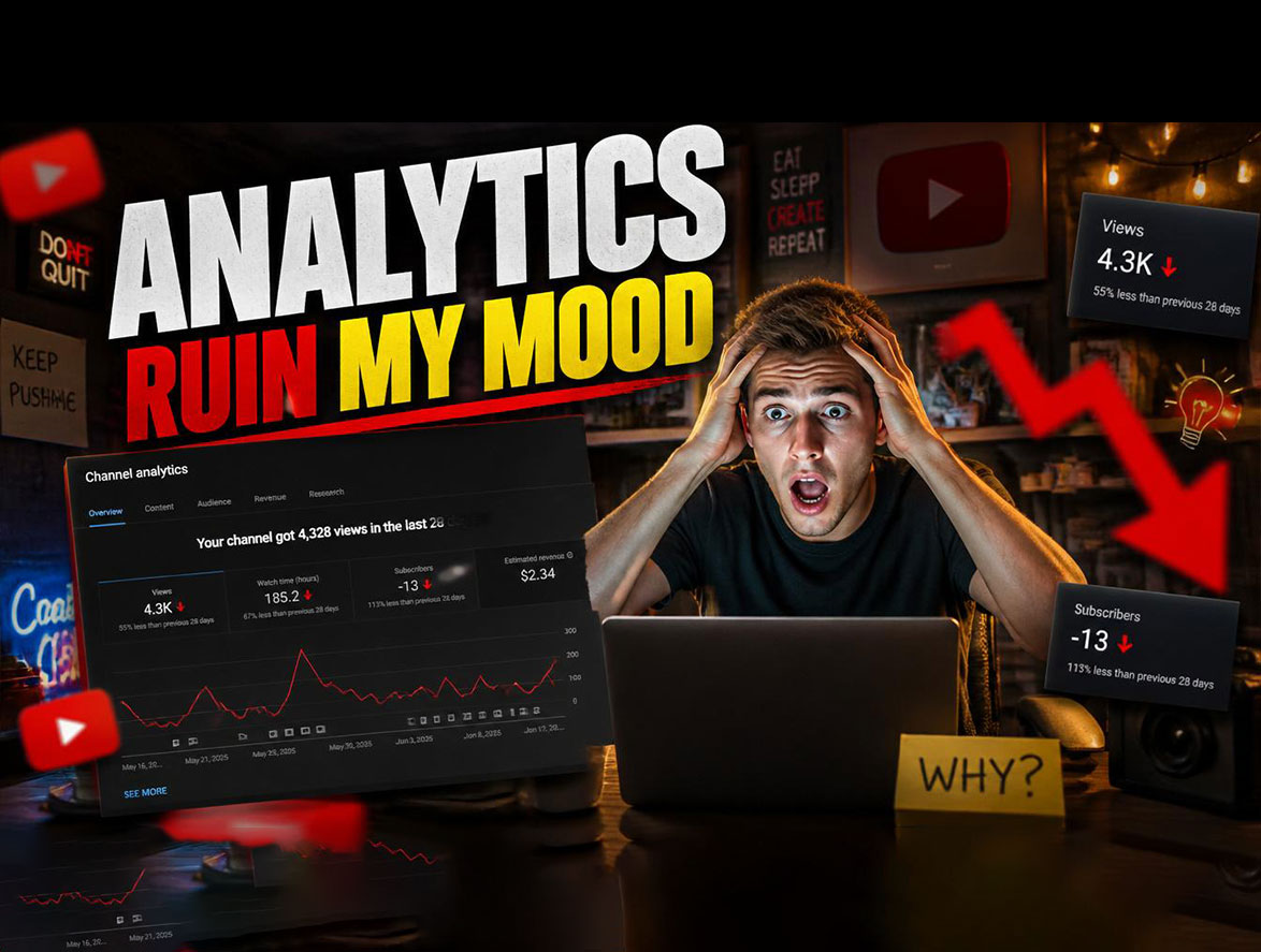 why small creators hate watching analytics