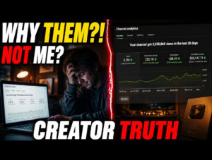 why small creators compare themselves to bigger creators
