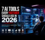7 AI Tools Every YouTuber Needs in 2026 including ChatGPT ElevenLabs Runway VidIQ and Midjourney